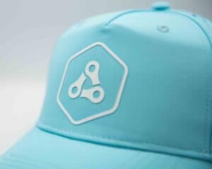 Gorra-ciclista-Ciclit-Eslabon-celeste